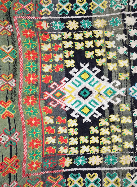 Assirem Vintage Moroccan Rug 4'2" x 12'4"