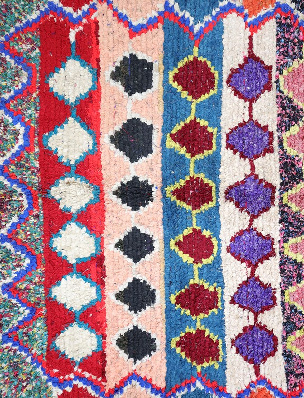 Aderfi Boucherouite Rug 5'3" x 8'7"