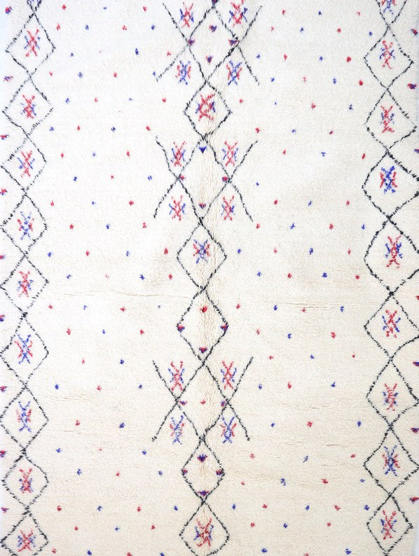 Tasa Beni Ourain Rug 5'9" x 9'2"