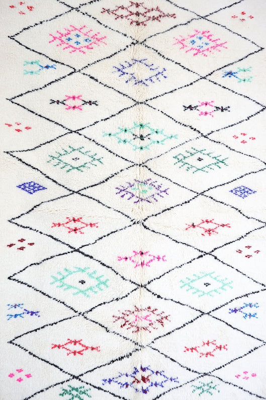 Sakina Beni Ourain Rug 5'2" x 8'5"