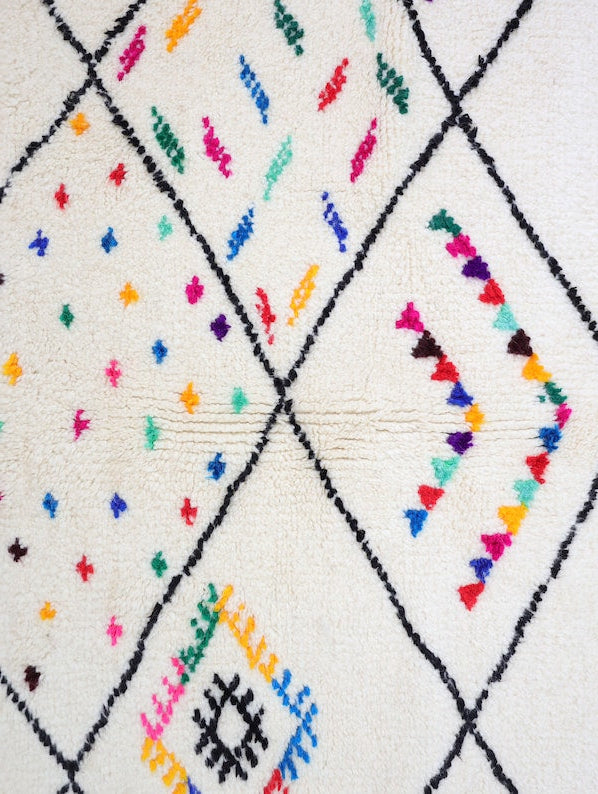 Mizran Beni Ourain Rug 5'5" x 7'6"