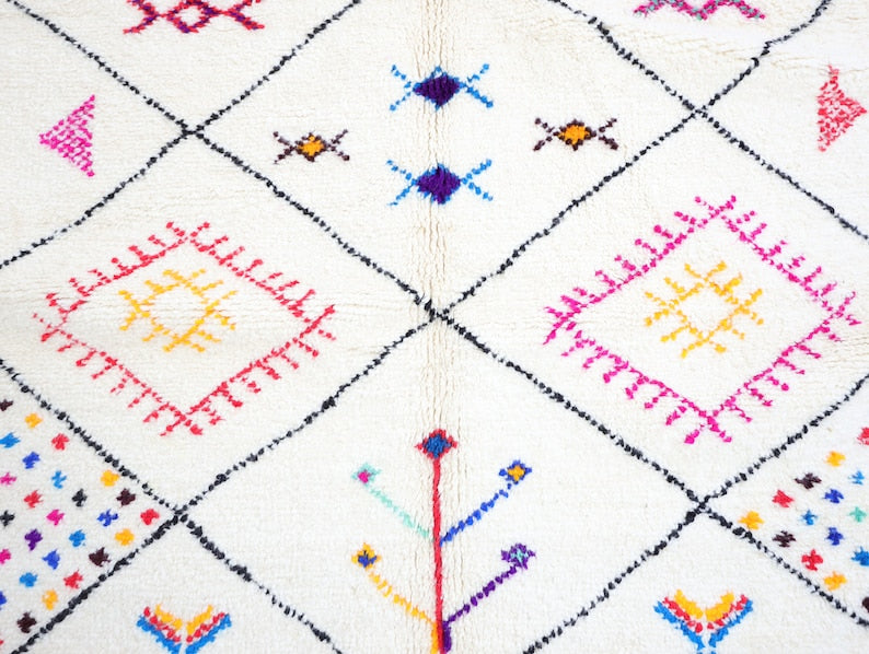 Meddur  Beni Ourain Rug - Custom Size