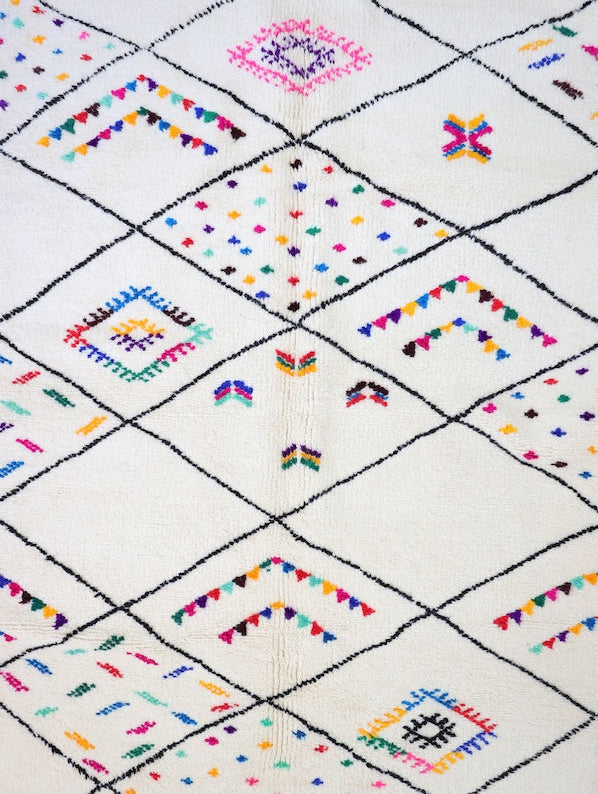 Mizran Beni Ourain Rug 5'5" x 7'6"