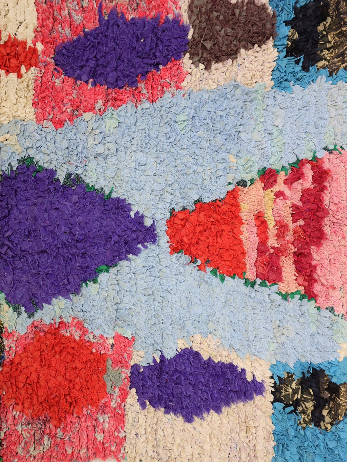 Khedduj Boucherouite Rug 3'3" x 9'7"