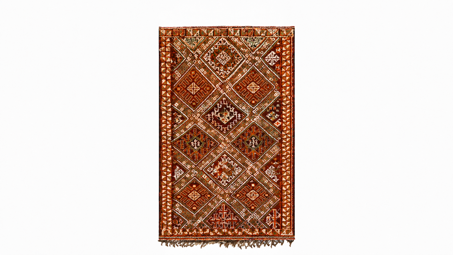 Izza Vintage Moroccan Rug  6'5" x 11'9"